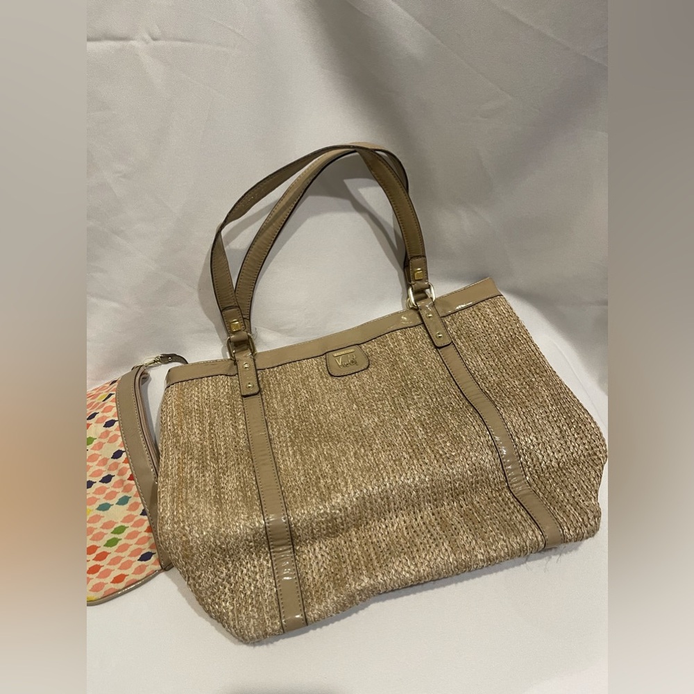 Sarah Violet straw tote beach summer bag